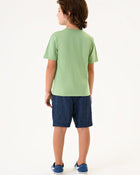 Conjunto Infantil Menino Camiseta e Bermuda em Moletinho Eco - foto 4