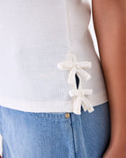 Blusa Infantil Menina em Ribana Canelada - foto 5