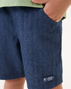 Conjunto Infantil Menino Camiseta e Bermuda em Moletinho Eco - foto 7