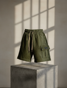 Moletom Short Cargo com Cordão