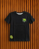 T-shirt Divertida Hulk Preta - frente - infantil menino